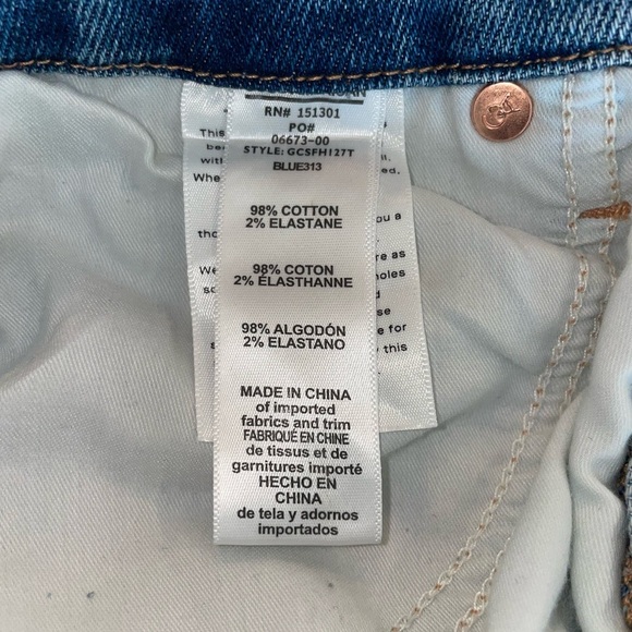 NWT GOOD AMERICAN Womens Super High Rise Good Curve Straight Leg Jeans - Size 14 - Picture 5 of 9